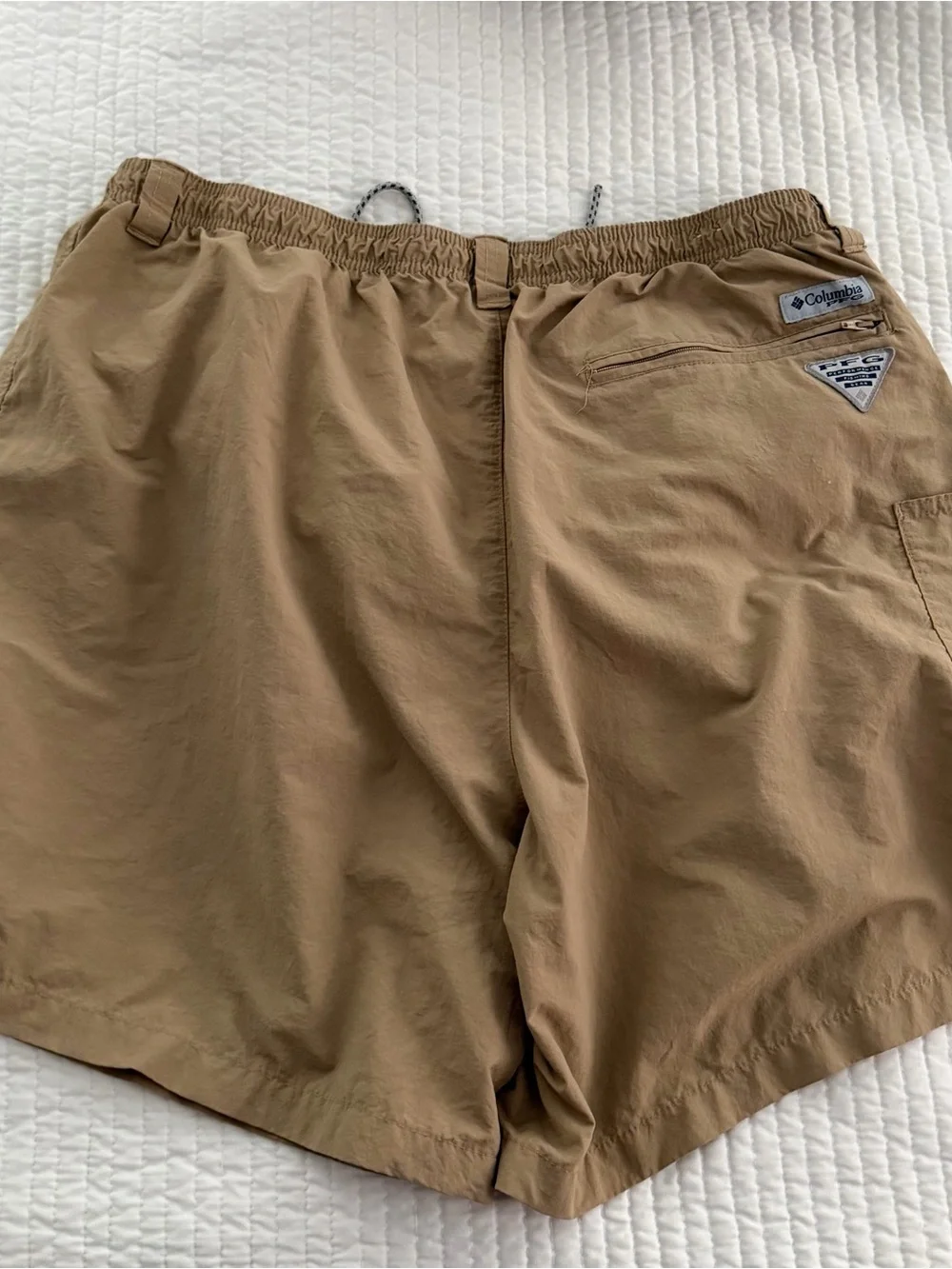 Columbia Brown Men's Drawstring Shorts